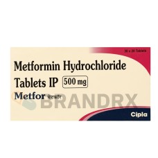 Metfor 500 mg Cipla