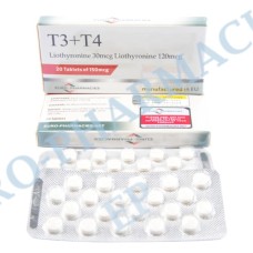 T3+T4 – ( T3-30mcg + T4-120mcg) – 150mcg/tab – 20 tab/blister EU Pharmaceutical